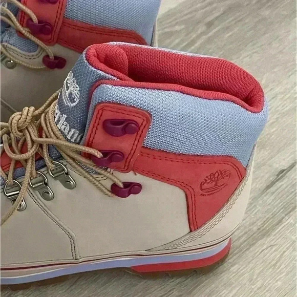 TIMBERLAND - Euro Hiker Waterproof Boot Gray / Pastel Color-Block 8 - Picture 5 of 7